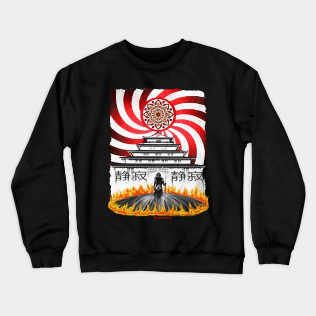 Serenity Crewneck Sweatshirt by EddieSerrano